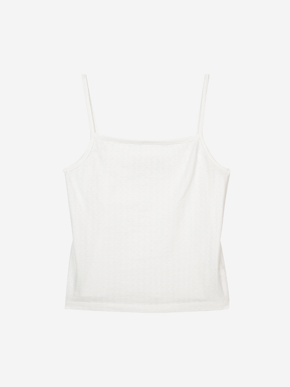 essential jacquard sleeveless (white)