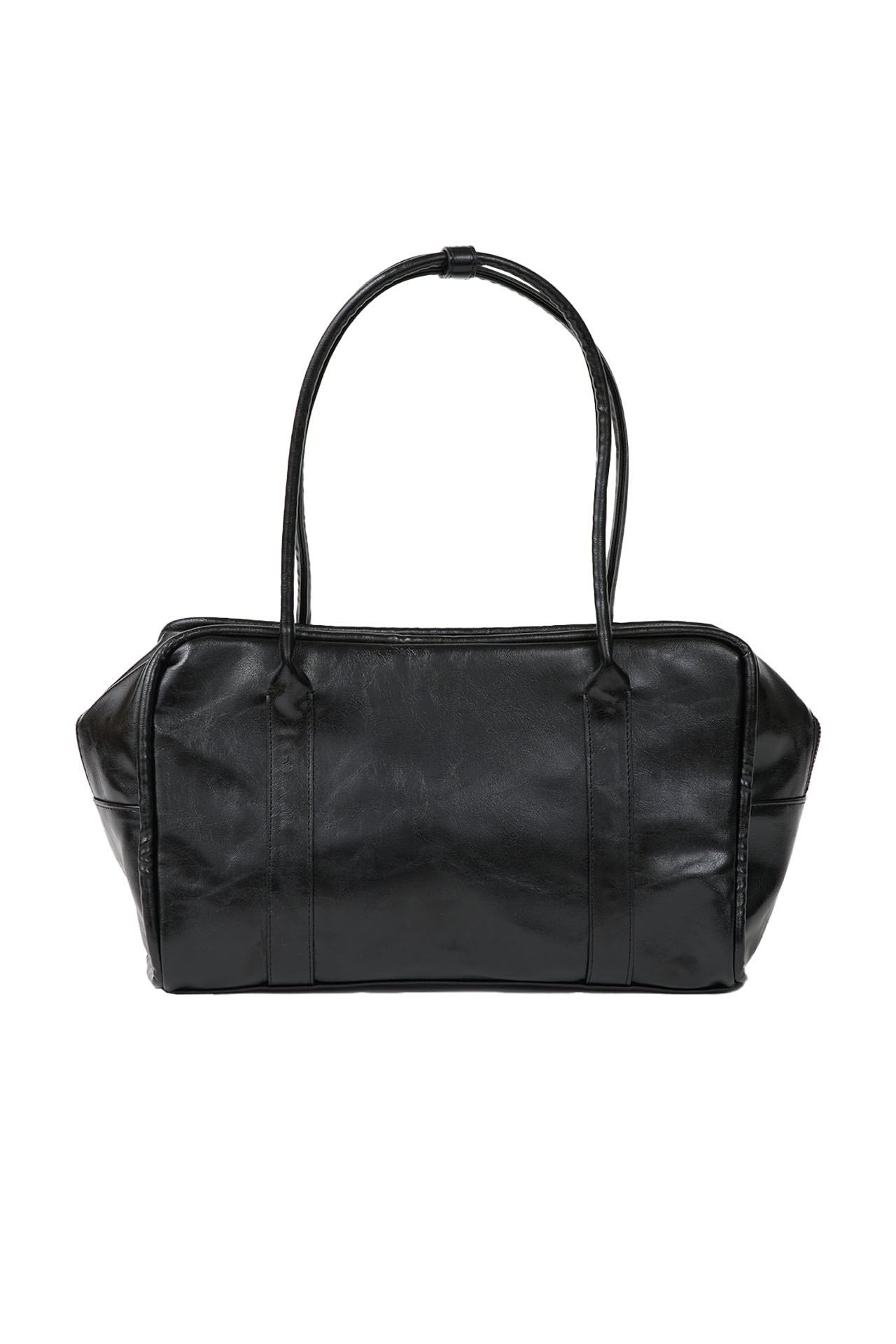 MINI BOX Dot BAG◆YEOMIM◆限定版-Black & Navy X MA JOURNÉE] Mini Box Bag (navy dot) - YEOMIM