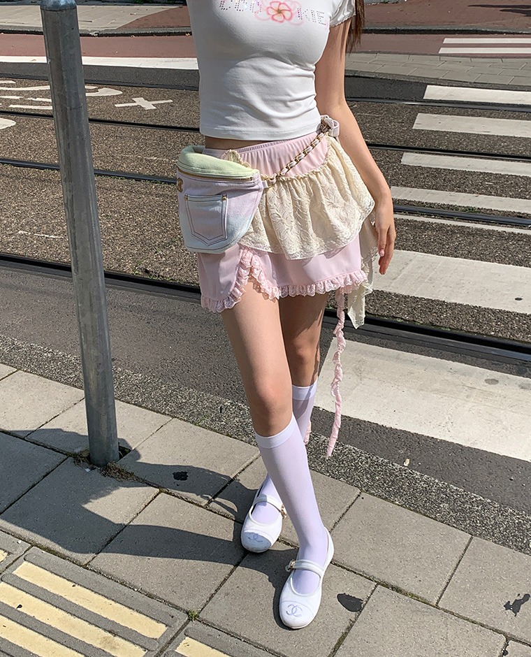 【Seooocookie】ミラクリー ピンク ワンピース ミラクリーピンクワンピース - seooocookie Japan