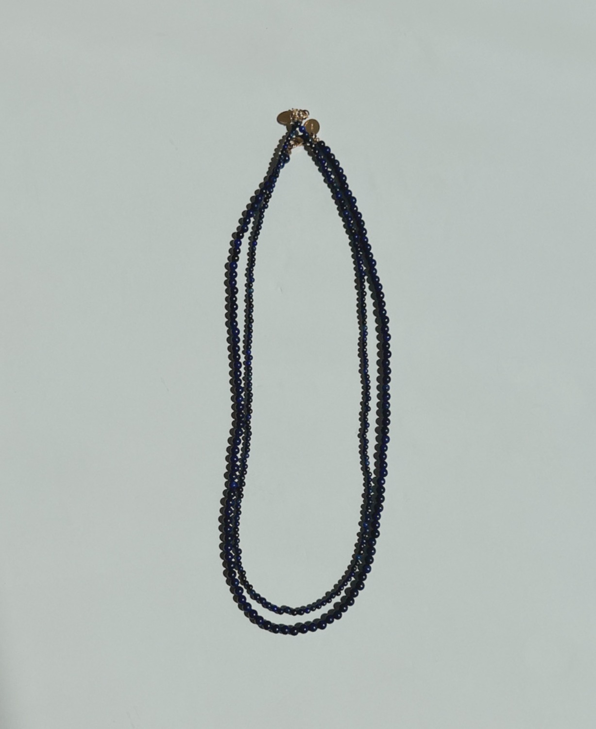 Lapis Lazuli 14K Gold-Filled Necklace 라피스 라줄리 천연 스톤 14K 골드필드 목걸이 - 2 Sizes