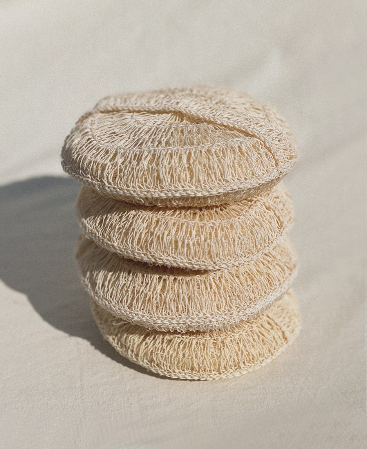 Crocheted Maguey Exfoliating Sponge 용설란 크로셰 바디 스펀지