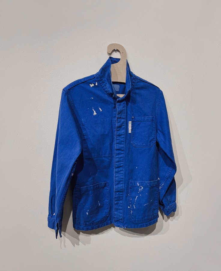 Vintage European Work Jacket 빈티지 유럽 유니섹스 워크 재킷 No.17_23_Cobalt blue