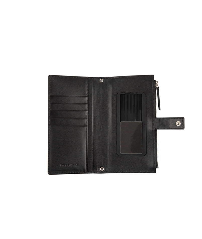 [퀼팅 가죽 핸드폰 케이스] Quilting leather cell phone wallet case
