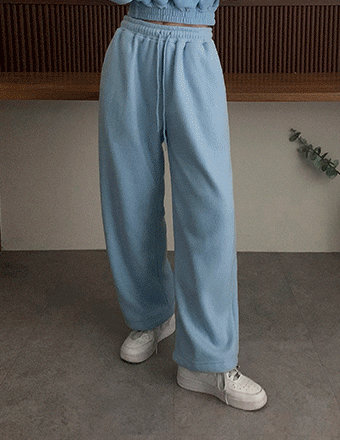 [170cm]푸랑*후리스투웨이밴딩팬츠