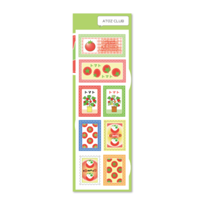 에이투지클럽 토마토 우표 스티커