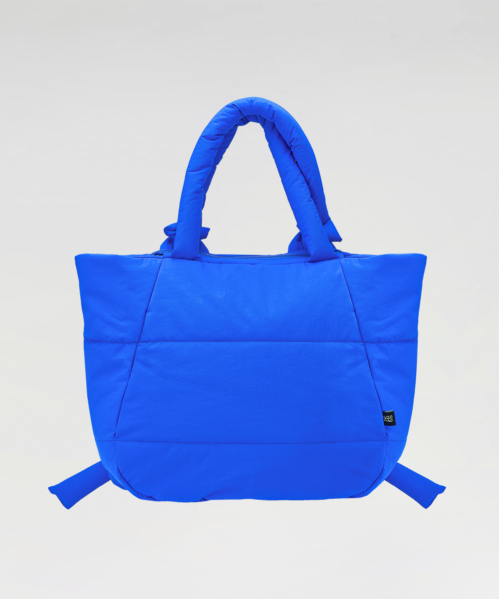 자브 퀼팅통통백 토트&백팩 시그니처블루