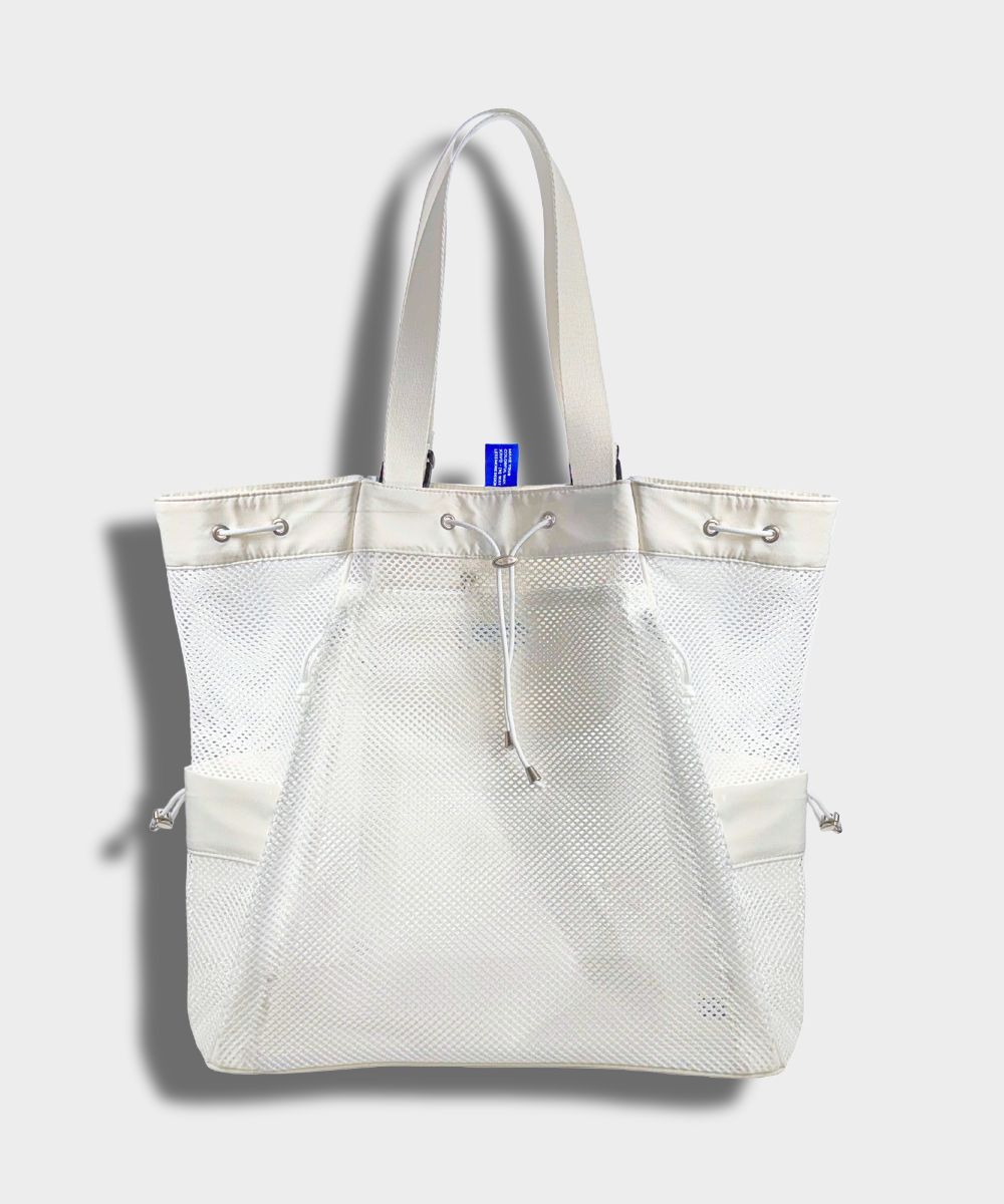 2way MESH 자브백 토트 & 백팩 Mesh White