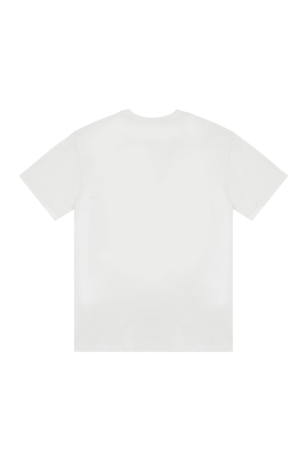 short sleeved tee white color image-S11L2