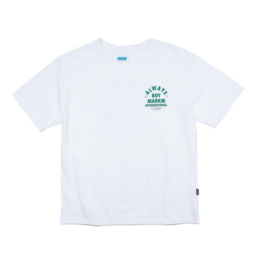 2 END TERRY T-SHIRTS OFF WHITE