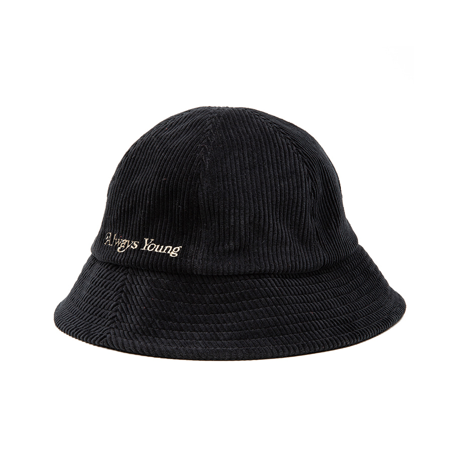 Coduroy Bucket Hat Black