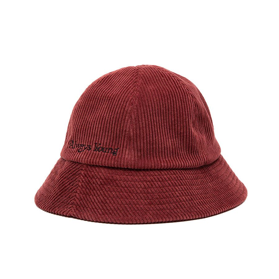 Coduroy Bucket Hat Red