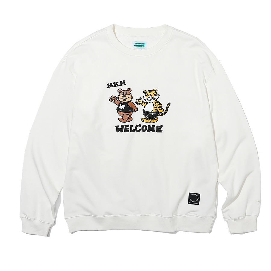 Mascot Sweatshirt Off White