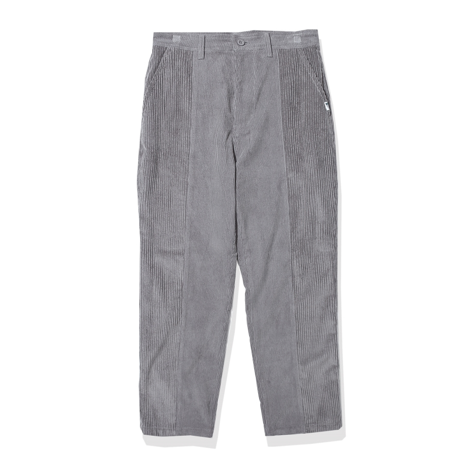 Corduroy Slit Pants Gray