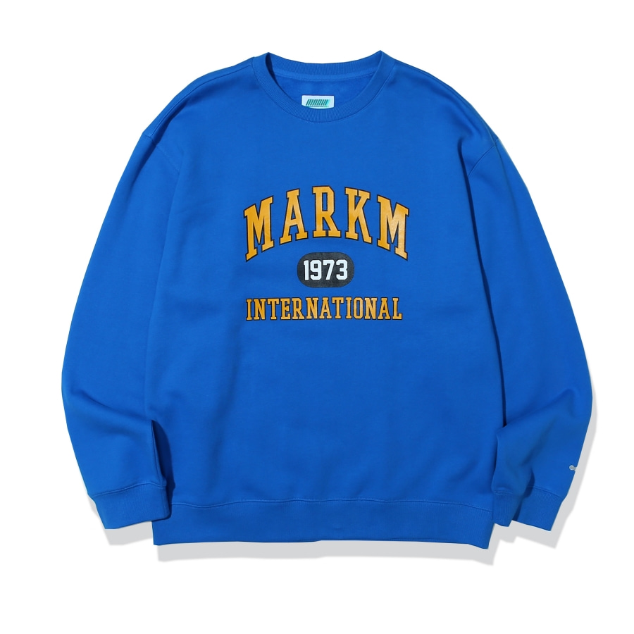 Markm Arch Graphic Sweatshirts Blue