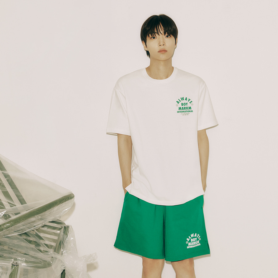 2 END TERRY SHORTS GREEN