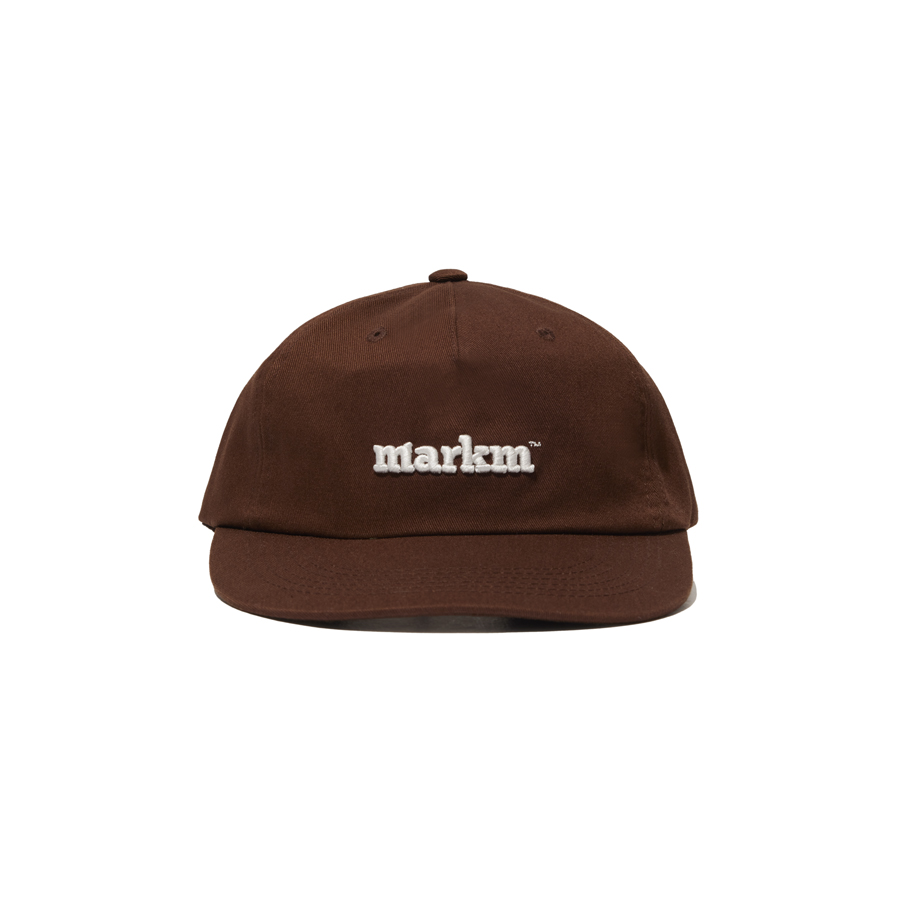 MARKM BASIC LOGO CAP BROWN