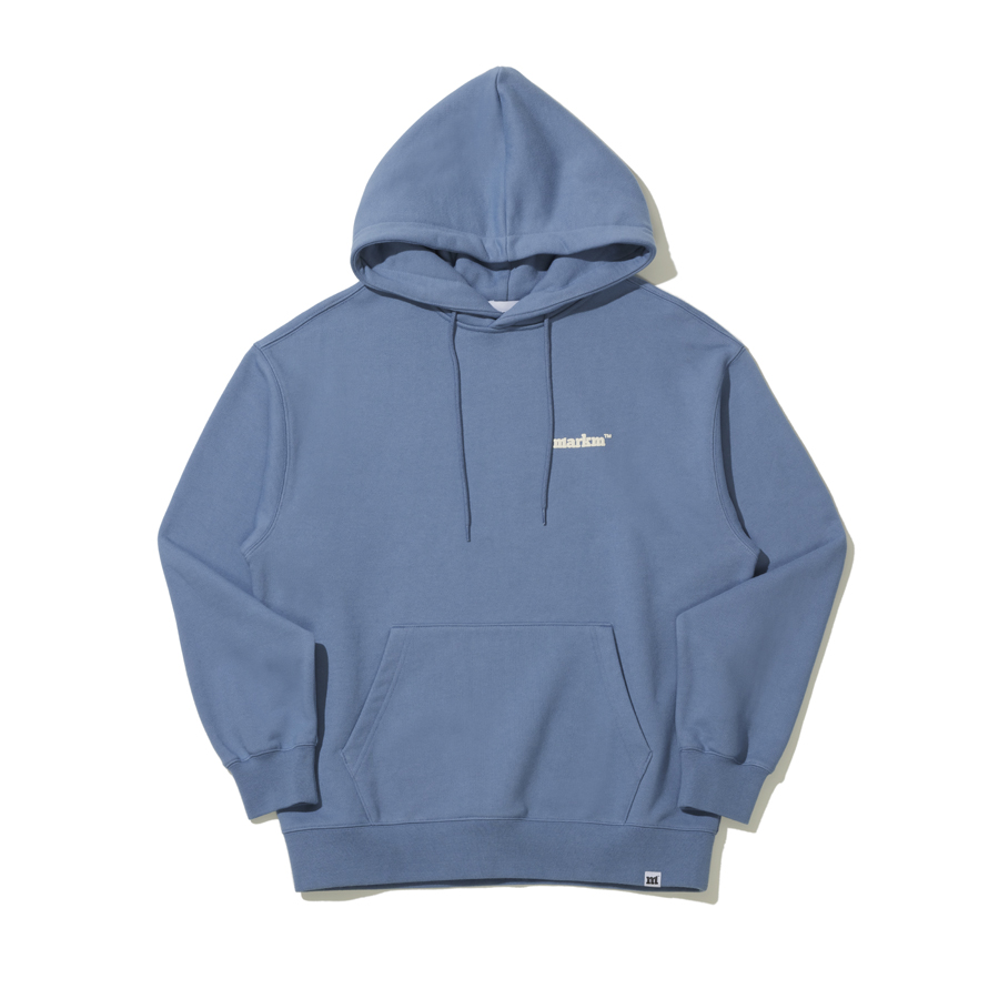 MARKM BASIC SMALL LOGO PULLOVER HOODIE