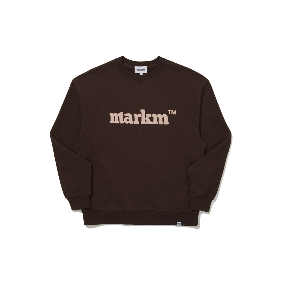 MARKM BASIC LOGO CREW NECK SWEAT