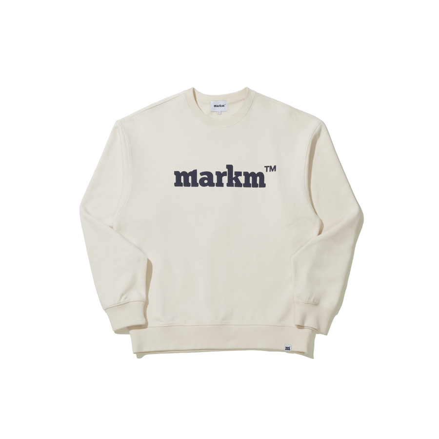 MARKM BASIC LOGO CREW NECK SWEAT