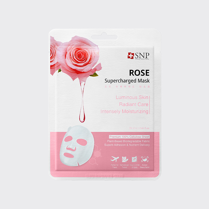 SNP Rose Supercharged Mask,K Beauty