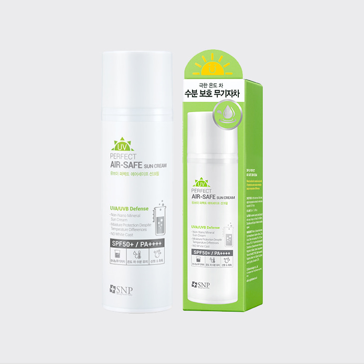 SNP UV Perfect Air Safe Sun Cream SPF 50+ PA++++,K Beauty