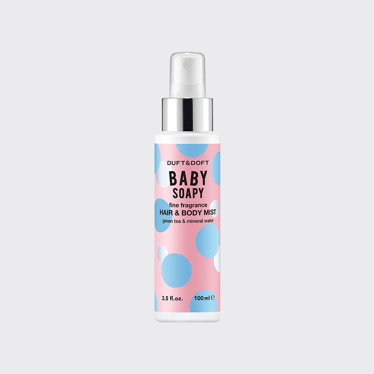 DUFT&amp;DOFT Baby Soapy Fine Fragrance Hair &amp; Body Mist,K Beauty