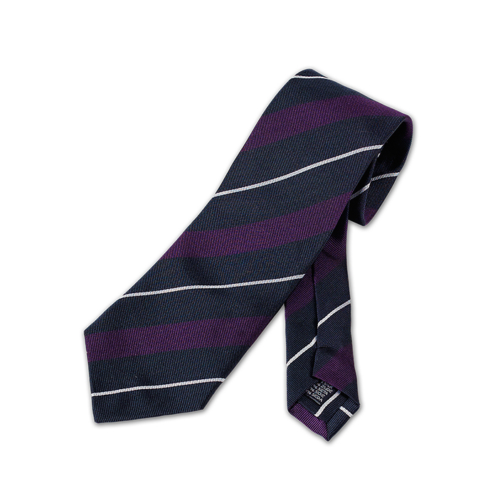 Regimental Tie - Purple