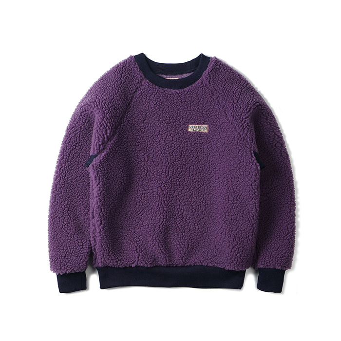 Pile Sweatshirt - Purple