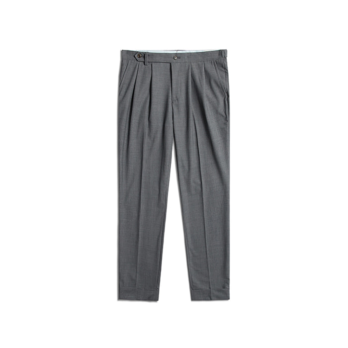 Two Tuck Pants - Gray