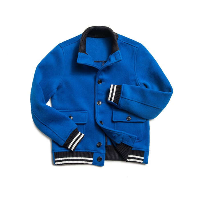 Wool A-1 Jacket - Blue