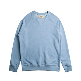 Soft Cotton Raglan Sweat shirts - Blue