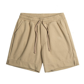 Pique Cotton Shorts - Beige