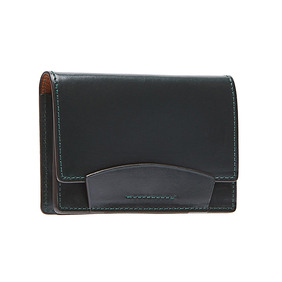 Bridle Leather Card case - Dark Green
