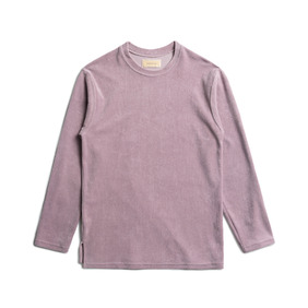 Terry Cotton Sweat Shirt - Lavender