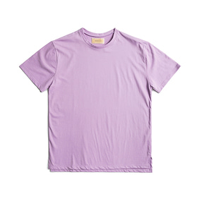 Premium Cotton Crew Neck Short Sleeve - Lavender