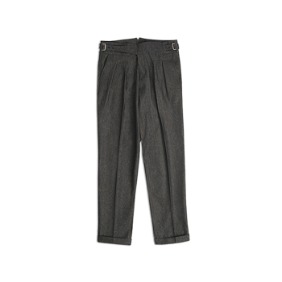 18 F/W Gurkha Pants - Black Denim