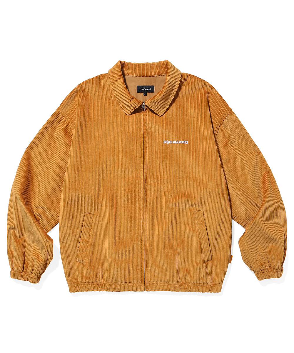 CORDUROY HARRINGTON JACKET[ORANGE]