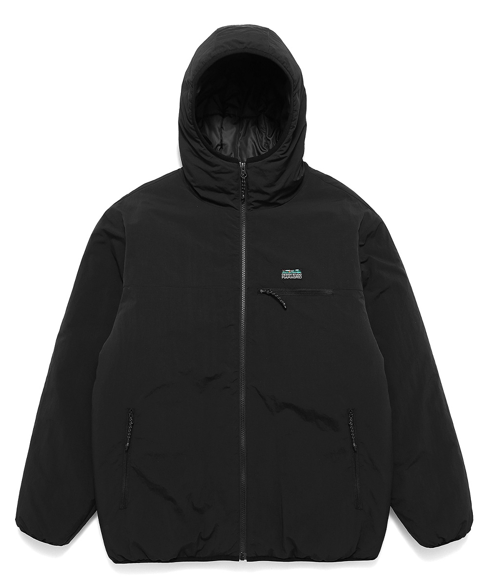 THINSULATE MID LAYER JACKET BLACK]
