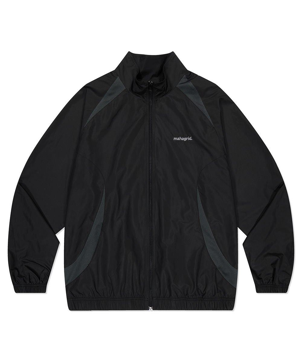 CURVED TRACK JACKET[BLACK]