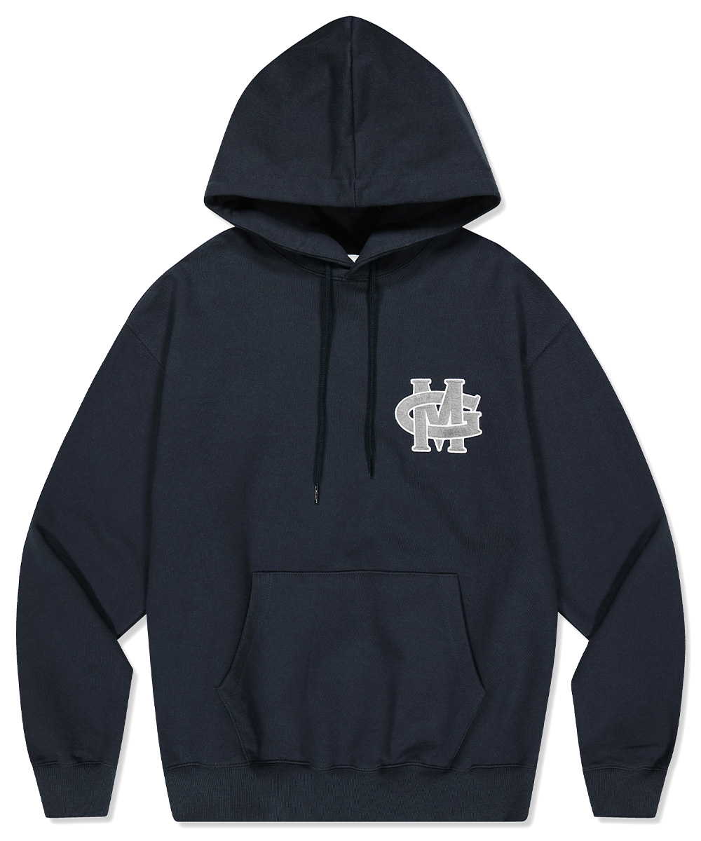 CROSS LOGO HOODIE[NAVY]