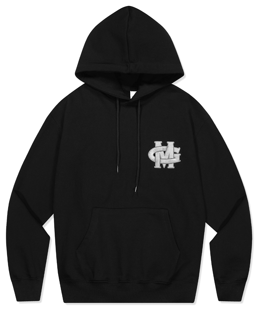 CROSS LOGO HOODIE[BLACK]