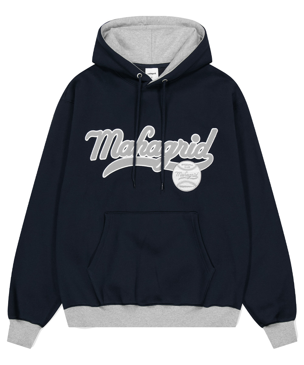 BASEBALL SIGN HOODIE[GREY] - MAHAGRID