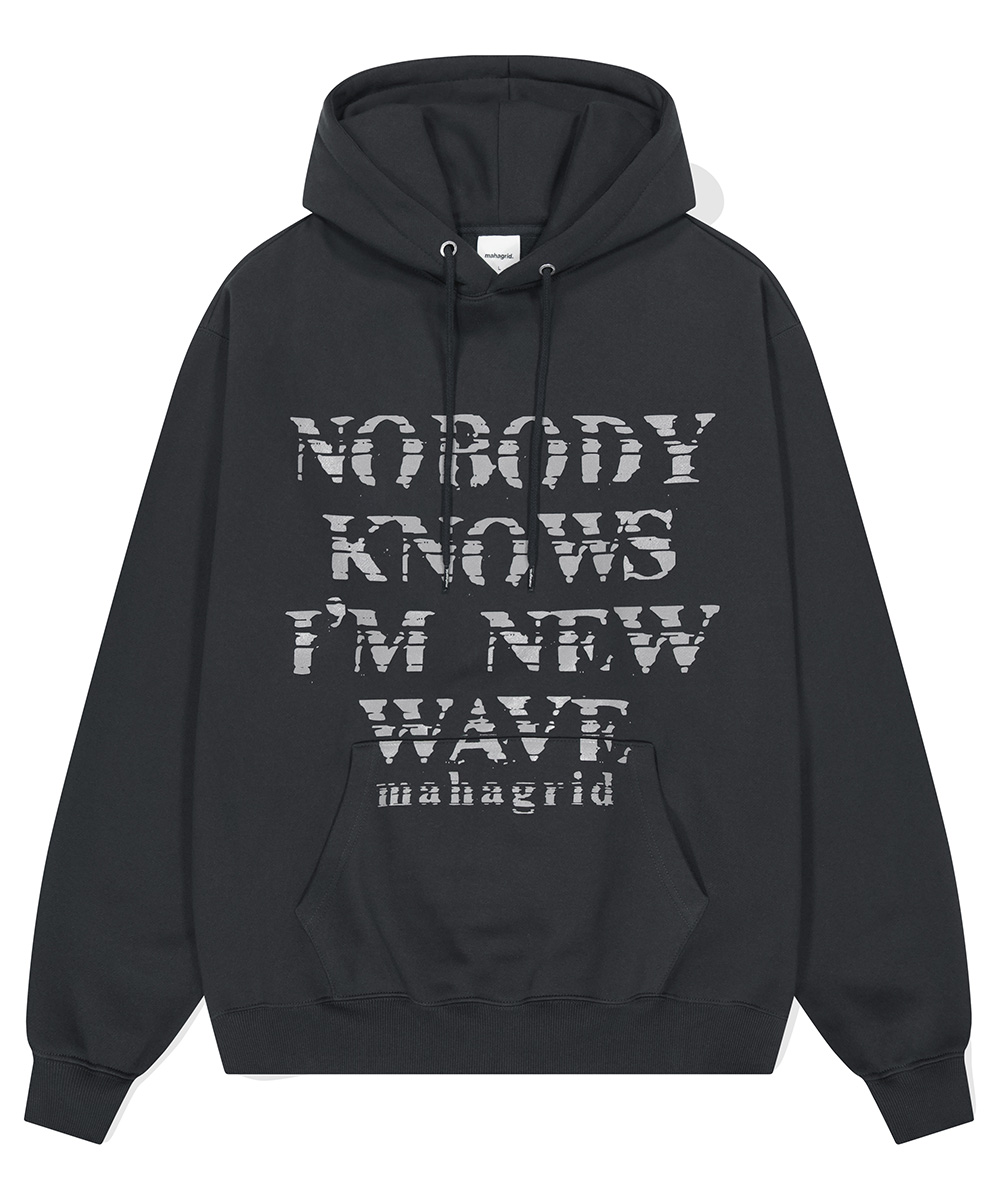 INK BLEED HOODIE[BLACK]