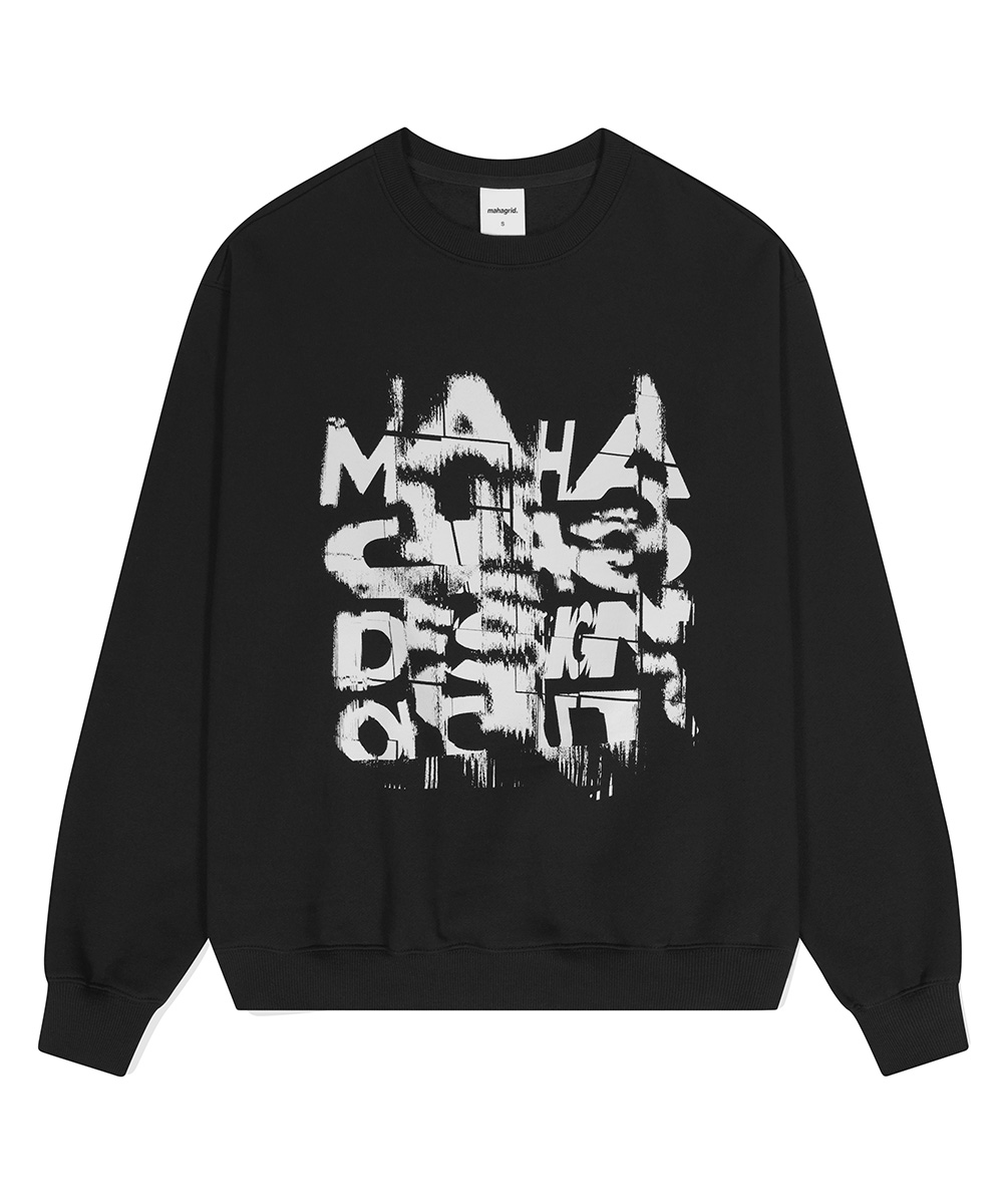 ★mahagrid★ BROKEN SWEATSHIRT ae149c07f19689d56979b6d4c5dedd