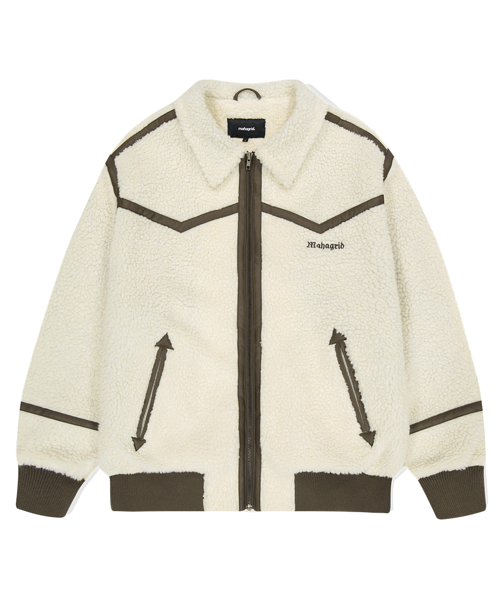 SHERPA FLIGHT JACKET[IVORY]