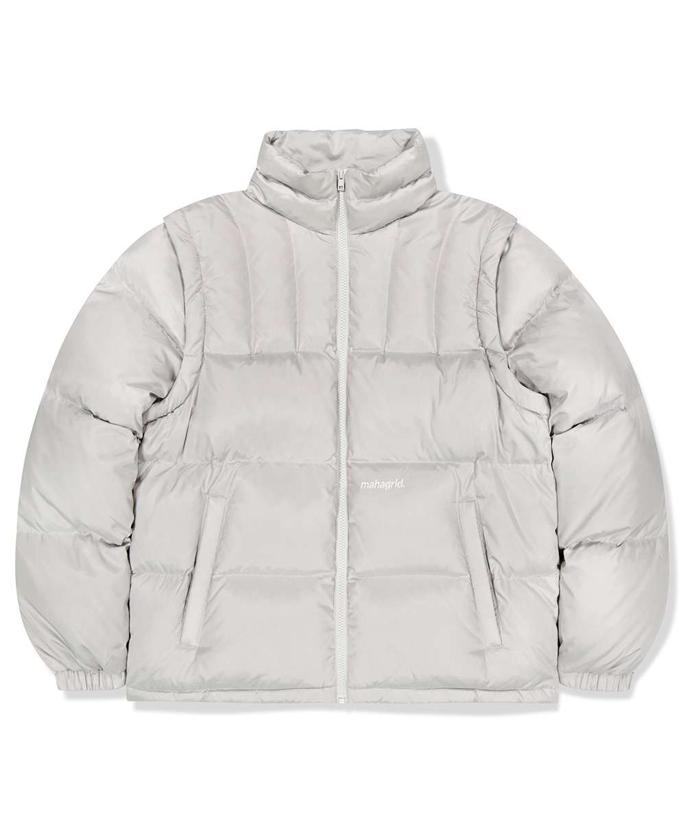 【mahagrid】23FW★ DETACHABLE DOWN PUFFER MAHAGRID
