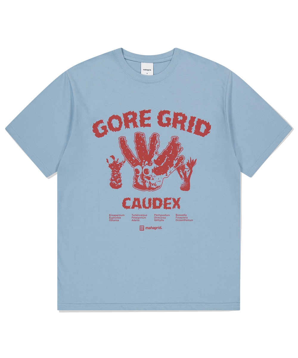 GORE GRID TEE[BLUE]