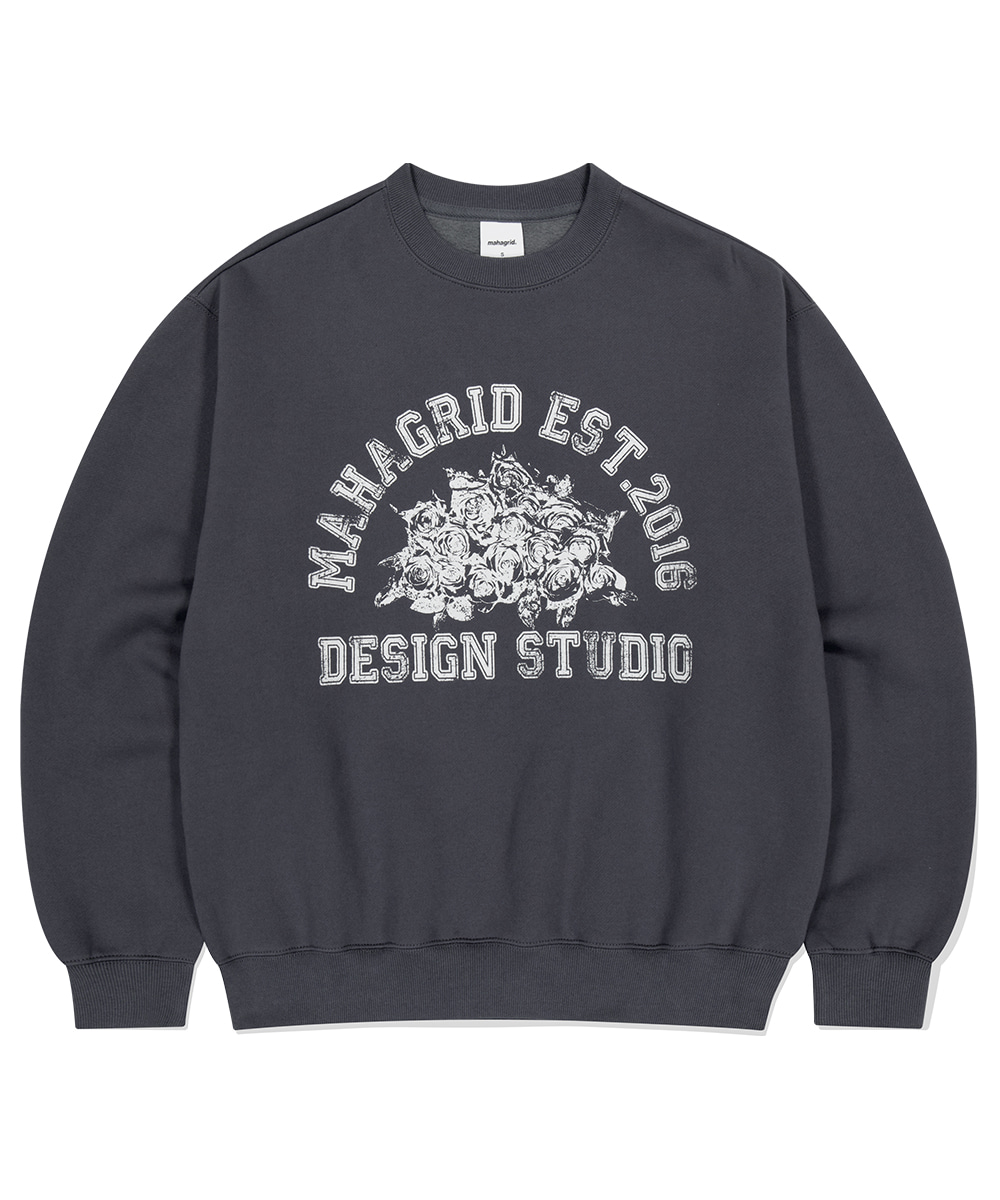 さらに100円引き◆MAHAGRID◆LOGO LIST SWEATSHIRT LOGO LIST SWEATSHIRT - mahagrid | 60% - Asian Fashion Online