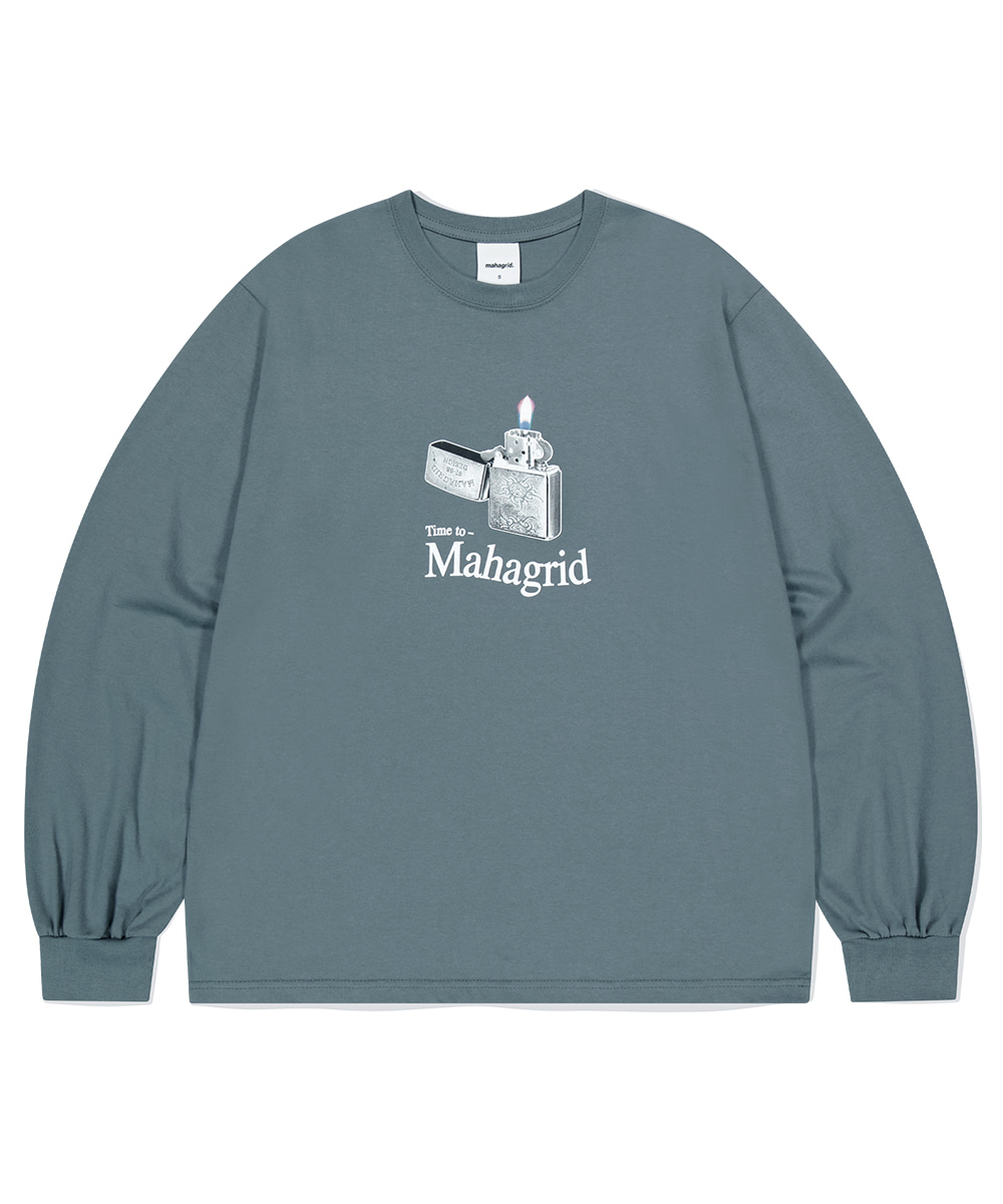【mahagrid】22FW★ CONTRAST STITCH LS TEE Top / Long Tees - MAHAGRID
