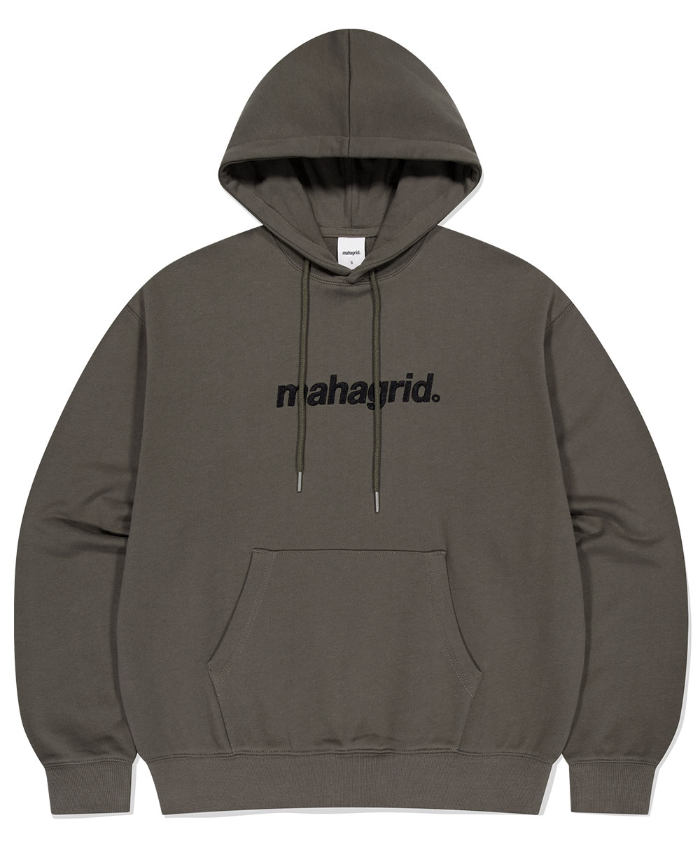 BASIC LOGO HOODIE [BROWN] - MAHAGRID